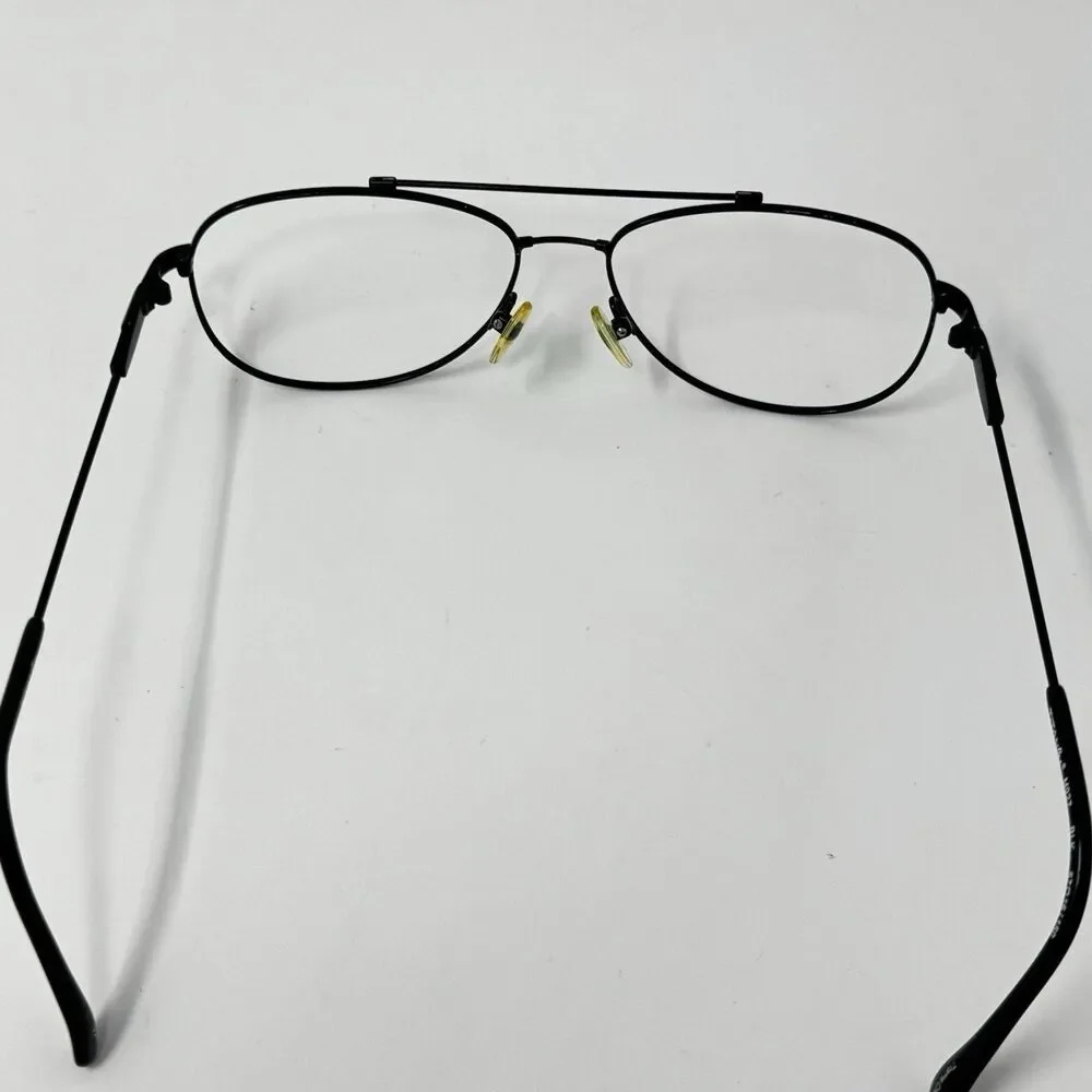 Titanflex M927 BLK Black Eyeglass Frames 57-16-150